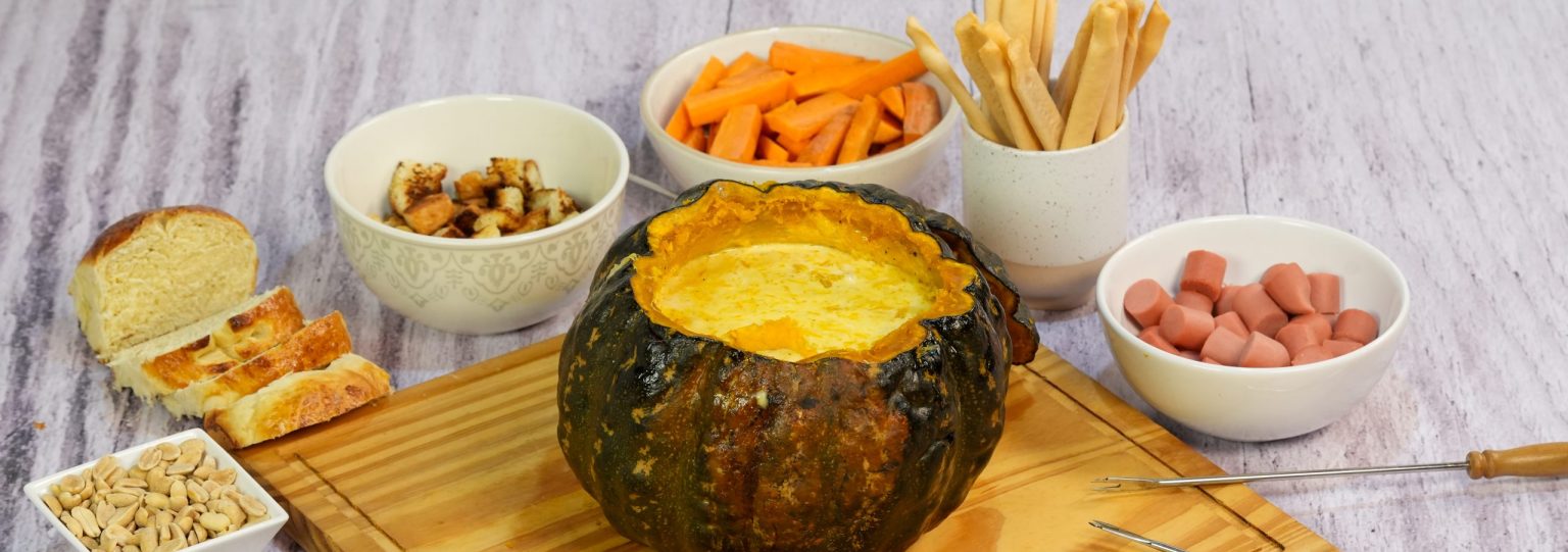 Fondue de quesos en cabutia Jumbo A la Carta